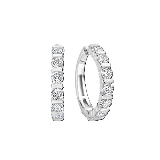 Earrings Ti Sento Milano Woman in Silver Zircone 78084ZI - 78084ZI